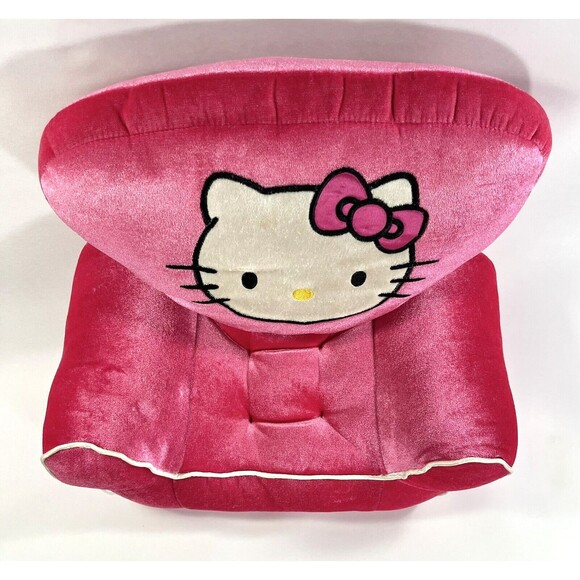 Build a Bear Hello Kitty Chair Plush Pink Couch Sanrio Pillow Doll Furniture Toy - Picture 4 of 11